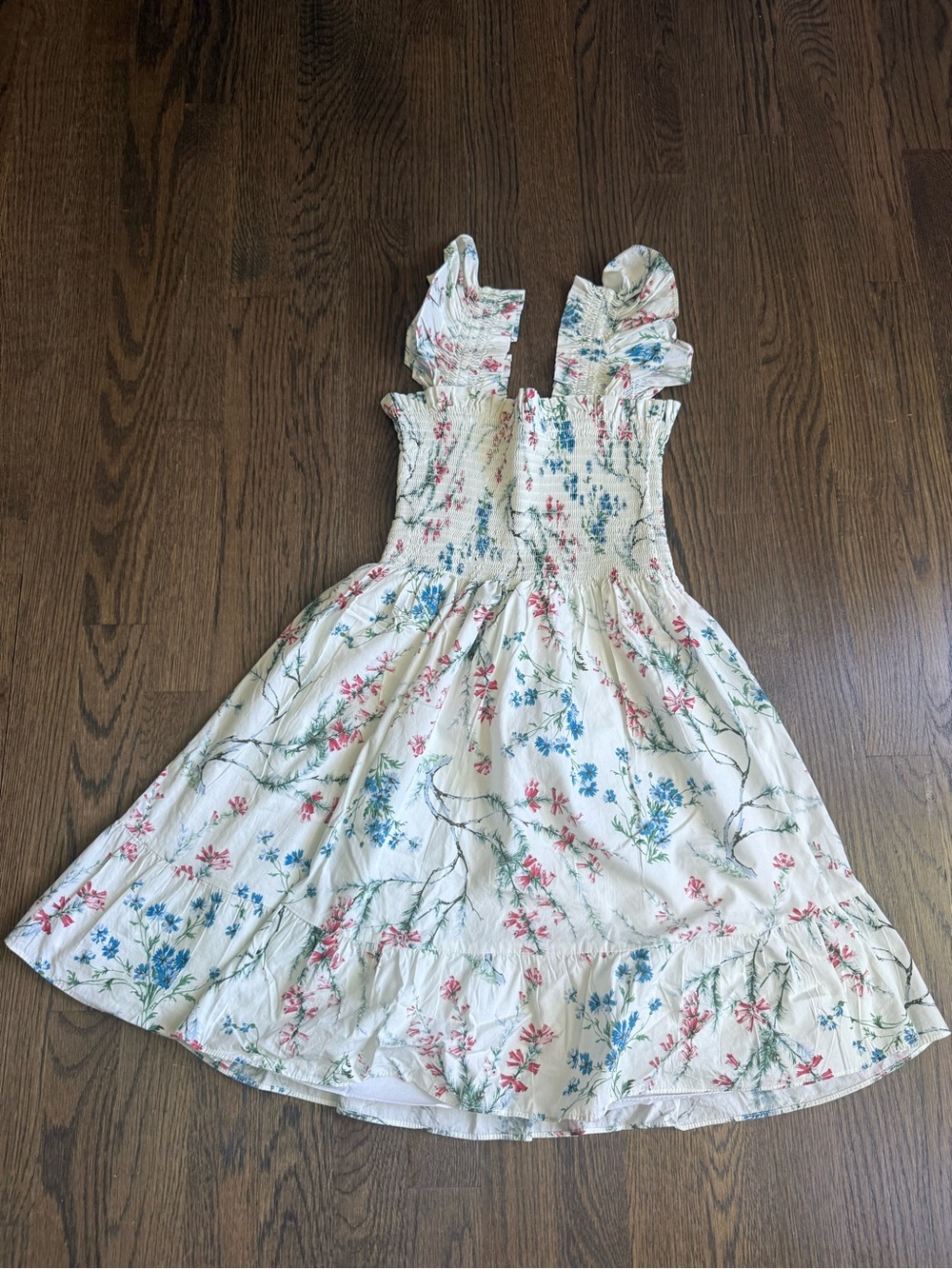 Hill House Elizabeth Dress Spring Chintz Floral Size XS